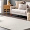 Nuloom Marlow Machine Washable Soft Shaggy Faux Sheepskin Area Rug 5ft x 8ft HJWT01A-508 - alternate 2
